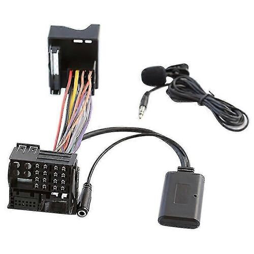 Voiture Bluetooth 5.0 Aux Câble Microphone Téléphone portable mains libres Adaptateur d'appel gratuit pour 6000 Cd Ford