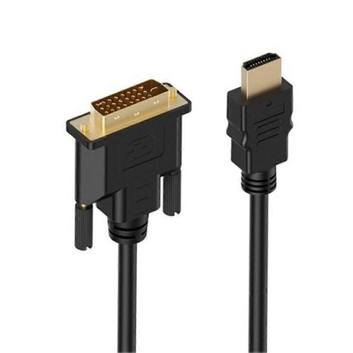 Câble DVI vers HDTV Câble compatible HDMI vers DVI 15M 3M 1080P 3D DVI D 24 Câbles adaptateurs 1 broche pour TV BOX DVD PC Projecteur