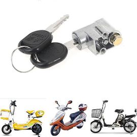 Serrure De Contact Batterie Pack Box Lock + 2 Clés Pour Moto Scooter E-Bike