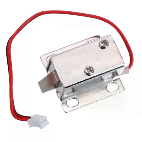 Serrure à loquet électronique Porte de verrouillage 12V Solénoïde à libération électro-aimante Slough Slough Serrure de commande électrique