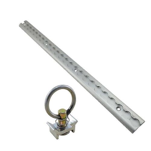 Système D'arrimage À Chenille En L Rail D'arrimage En Aluminium Pour Remorque Fermée Fixation De La Cargaison À Chenille En L Pour Le Transfert De Trarvel