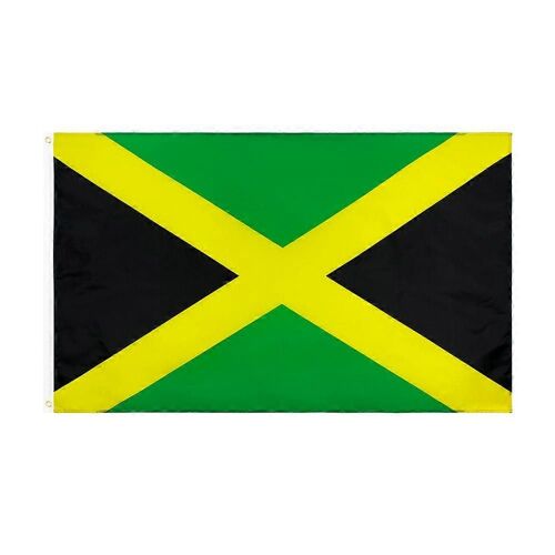 90x150 CM Drapeau de la Jamaïque pour la décoration