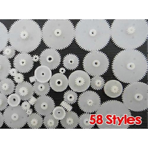 IMC hot 58 styles Engrenages en plastique Roues dentées Tous les pièces de robot du module 05 DIY Nécessaire