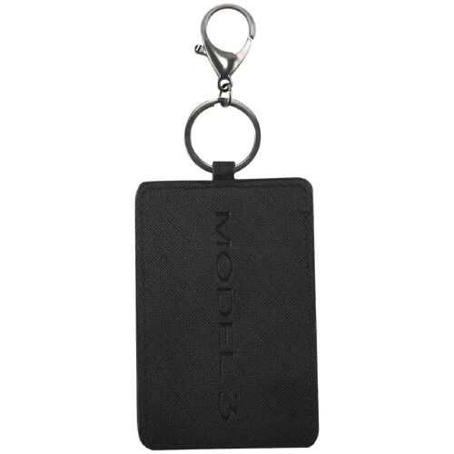 Porte-Cartes Pour , Cuir Léger Anti-Poussière Avec Porte-Clés Pour Noir