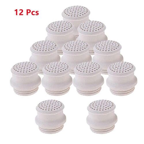 12 Pcs Kerosene Lantern Buse Tête Extérieur Pression Lanterne Éclairage Lampe À Huile Buse En Céramique Lumières Mantels Pour Camping Randonnée