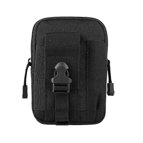 Étuis de téléphone portable Tactique Universel Holster Molle Hanche Taille Ceinture Sac Portefeuille Pochette Sac à main Étui de téléphone avec fermeture éclair