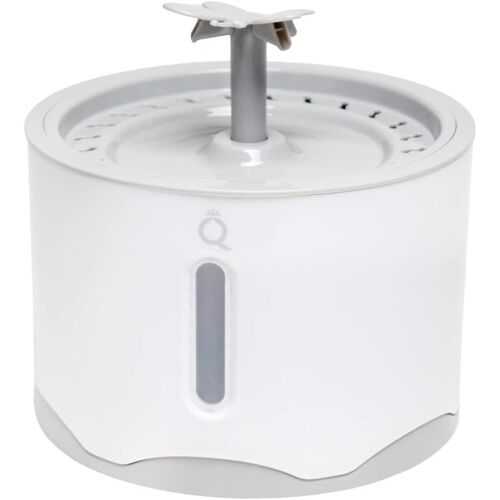 Friends Stream Fontanelle Pour Chats Et Chiens Fontaine Pour Chats Complète Avec Capteur De Sécurité - 2,6 Litres De Couleur Grise