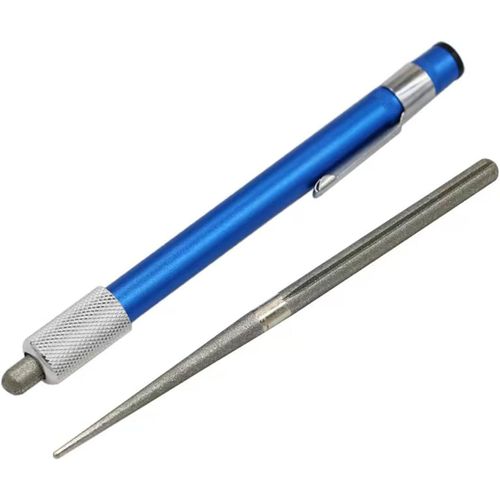 Aiguiseurs De Couteaux,Stylo À Aiguiser Couteaux Aiguiseur Diamant Portable Sont Utilisés Multifonction Pierre À Aiguiser Stylo Type Aiguisage Pierre Bâton Pour Chasse Eérieure Cuisine