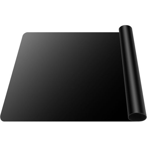 Eryi-Tapis Silicone Grand 70 X 50cm, Antidérapant Et Résistant À La Chaleur, Pour Table Et Plan De Travail Cuisine, Resine Epoxy (Noir)