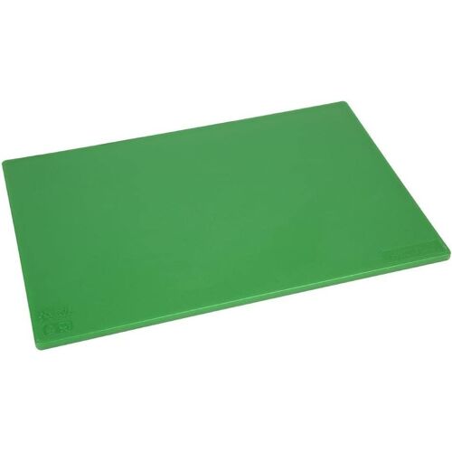 Planche À Découper Standard Basse Densité Verte, Préparation De Salades Et De Fruits, Taille Standard : 12 (H) X 450 (L) X 300 (L) Mm, J253