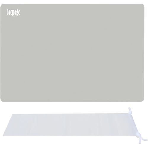 Tianyi-Grand 60x40 Cm Tapis En Silicone Pour Resine, Antiadhésif Tapis De Table Silicone, Résistant À La Chaleur Antidérapant Tapis Silicone Resine Epoxy Pour Travaux Manuels, Moulage De Bijoux, Gris