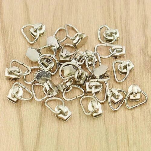 25pcs/Lot Métal 3 5 Non Lock Fermeture À Glissière Curseurs Bricolage Matériel Fermeture À Glissière Traction Vêtements Faits À La Main Artisanat Accessoires