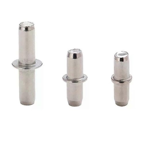 Armoire Bibliothèque Etc Meuble Support D'étagère Couleur Nickel Diamètre 7 L35mm Fer Métal Étagère Goupille