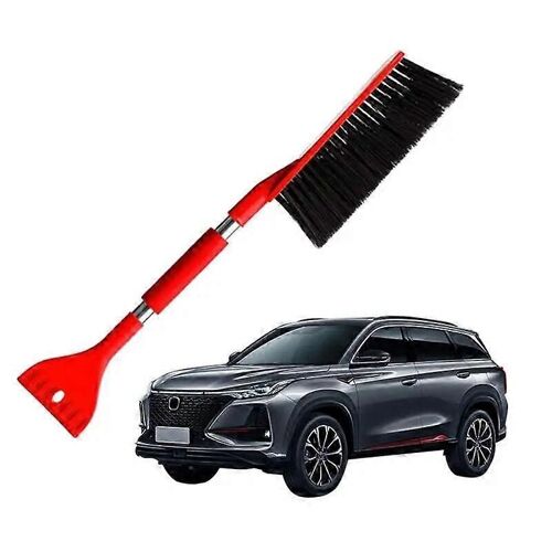 Brosse grattoir à glace pour voiture Brosse de déneigement et grattoirs à glace pour voiture Déneigeur multifonctionnel et brosse à neige pour voiture de camion