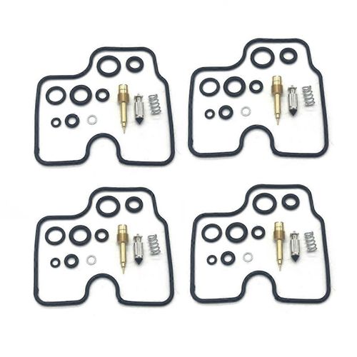 4set Pour Nc31 Cb400 Cb400sf Cb 400 Sf Nc 31 Kit De Réparation De Carburateur De Moto Joint De Vis À Air À Aiguille Flottante