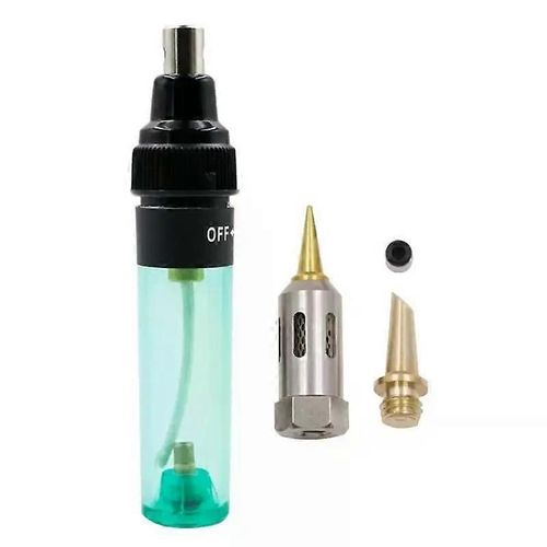 1300 Celsius Kit de fer à souder Stylo de soudage Brûleur Chalumeau Souffle Fer à souder à gaz Pointe sans fil Outil de soudage portable 4 en 1