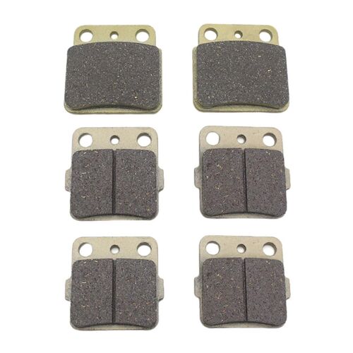 Jeu De 6 Plaquettes De Frein Avant Arrière Pour Suzuki Ltz 400 2003-2012 Accessoires