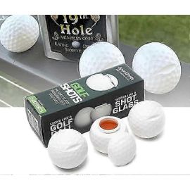 2024 3pcs/Set Golf Ball Shaped Shot Glass For Golf Sports Lovers Gifts -X