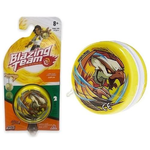 Yo-yo - Blazing Team - Aigle jaune - PVC - 7 cm - Pour enfants à partir de 8 ans