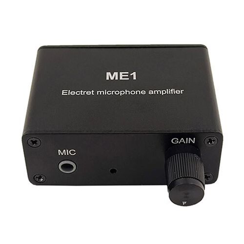 3.5mm Me1 Condensateur Microphone Casque Amplificateur Audio Préamplificateur Mixeur Mixeur