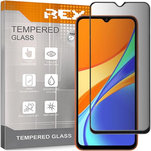 Kal-Verre Trempé Anti Espionnage Pour Xiaomi Redmi 9, Protecteur D'écran Qualité Supérieure