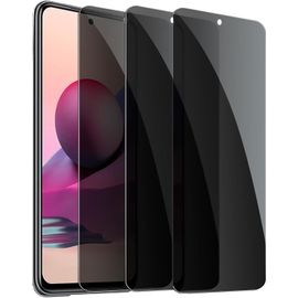Kal-Pièces Protecteur D'écran Anti-Espion Pour Xiaomi Redmi Note 10 Pro/10 Pro 4g, Verre Trempé Protection Écran De Confidentialité Pour Redmi Note 10 Pro / 10 Pro 4g -Non Compatible Avec D'emprei