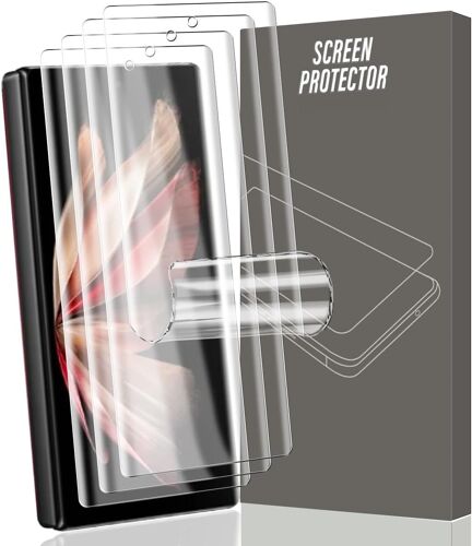 JGD-4 Pièces Protection D'écran pour Vivo X Fold 3 Pro, Protection Film Vivo X Fold 3 Pro TPU Flexible, HD Clair Doux Transparent Film de Protection d'écran pour Vivo X Fold 3 Pro (pas en verre)