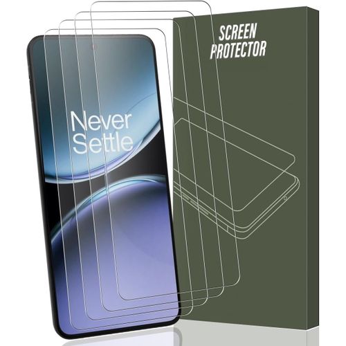 Sjzg-4 Pièces Verre Trempé Pour Oneplus Nord 4 5g Protection D'écran, Dureté 9h Glass Anti Rayures - Hd Ultra Transparent, Film Verre Protection Oneplus Nord 4 5g