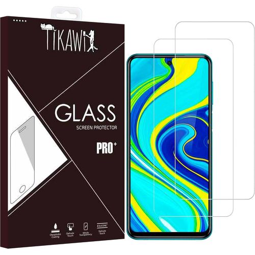 Kal-Verre Trempé Compatible Xiaomi Redmi Note 9 Pro / 9s / 9 Pro Max (6.67"") [Pack De 2film De Protection En Verre, Haute Résistance (9h) Et Sans Bulles D'air, Installation Rapide Et Facile