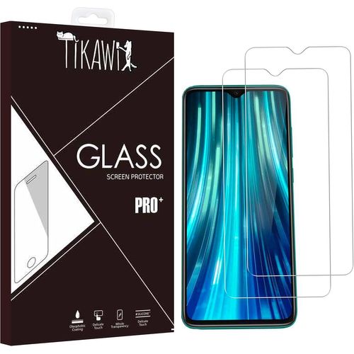 Kal-Verre Trempé Compatible Xiaomi Redmi Note 8 Pro (6.53"") [Pack De 2film De Protection En Verre, Haute Résistance (9h) Et Sans Bulles D'air, Installation Rapide Et Facile