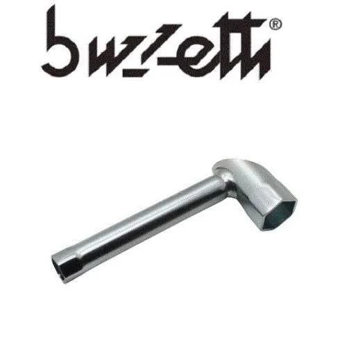 Double Clé À Bougie - Buzzetti - 21mm Et 13mm - Outil Moto Et Cyclomoteur - Haute Qualité - 46mm Longueur