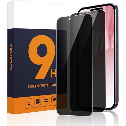KAL-Lot De 2 Films De Protection D'Écran En Verre Blindé Pour Iphone 14/13/13 Pro, 2,5D, Anti-Éclaboussures, Ultra Fin, Anti-Bulles, Anti-Poussière, Iphone 14/13/13 Pro