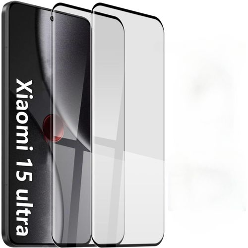 Kal-Verre Trempé Courbé Écran Pour Xiaomi 15 Ultra [6,73 Pouces] [2 Pièces], Protection Écran Complète, Vitre Protection Courbée Avec Lingettes Jetables