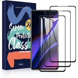 Verre Trempé Protection Écran Pour Xiaomi Poco X3 Nfc/10t/10t Pro - 3 Pièces, Couverture 3d Plein Écran, Dureté 9h, Antitraces, Résistant Aux Rayures Et Chocs