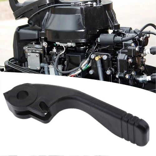 Levier De Changement De Vitesse Marin 2 Temps Extérieur Durable Moteur Hors-Bord Universel En Plastique Noir Pour Yamaha 99hp 15hp 18hp