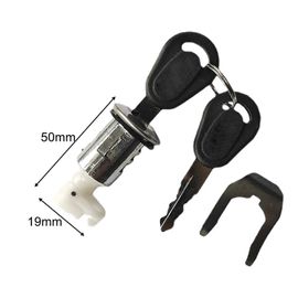 Serrure De Selle De Moto Clés Directes Remplace Les Accessoires Serrure D'assise Universelle Pour Interrupteur De Moto Serrure De Capot De Siège En Acier Inoxydable