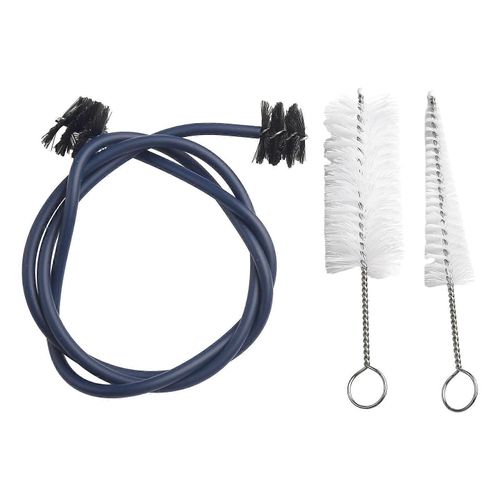 3pcs Trombone Kit Nettoyage Snake Brosse Doux Poils 80cm Pour Trompette Trombone En Laiton Soufflant Buse Nettoyeur Valve Rod Outils