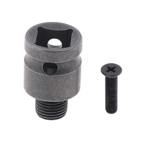 1pc adaptateur de mandrin de perçage avec vis 1/2-20UNF pour clé à chocs conversion en acier allié haute résistance outil électrique accessoire