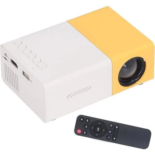 Tbest Video Projector, Projector, 4K Projector, 16 9 Projector, Portable Projector 24 to 60 Inches Resolution 192080 Large En Projec