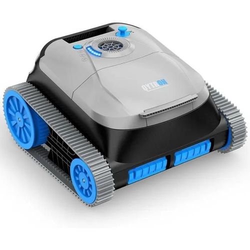 QP5 NIXBOT QP5 Robot Pool Cleaner Dual Motor Turbine System for Off-Terrain and Inground Pools with Wall Climing and Navigation Tech