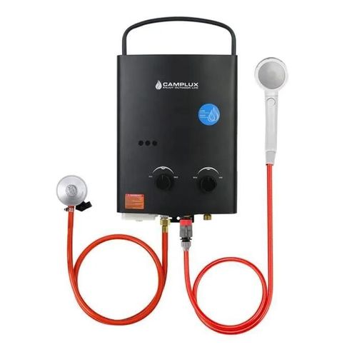 Chauffe-eau à Gaz - CAMPLUX - AY132B - 5 Litres - Portable - Poignée Pliable