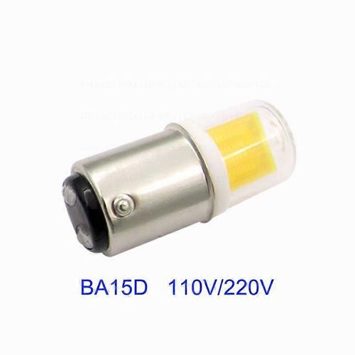 Dimmable Ba15d Led Ampoule 5w 120v 230v Cob 1511 Lampe Led Pour Lustre Machine À Coudre Cuisinière Hotte Ampoule