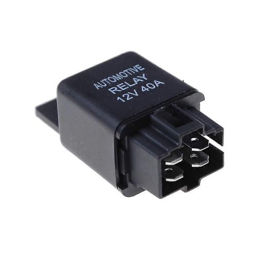 1Pc 12V 40A Relais Automobile de Voiture 4 Broches SPST Relais d'Alarme avec prise de relais