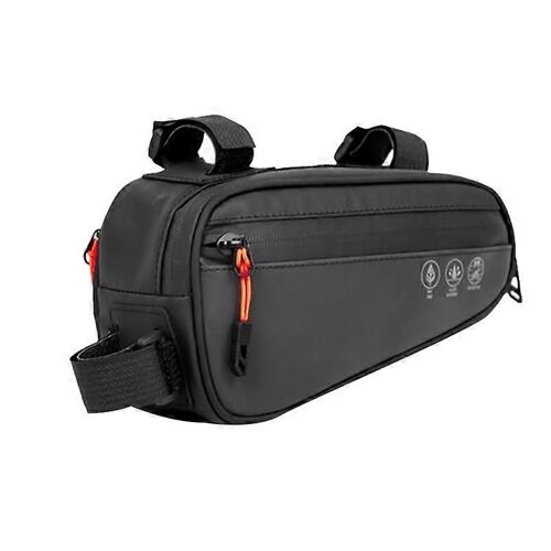 Sacoche De Cadre De Vélo Sacoche De Vélo Étanche Avec Deux Poches Latérales Pochette De Rangement De Chambre À Air De Vélo Pour Vélo De Route De Montagne