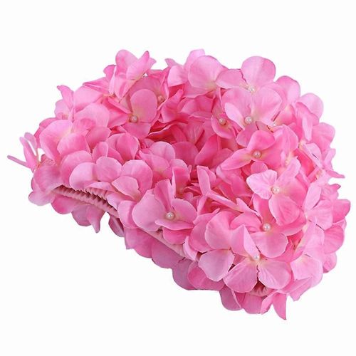 1 Pcs Femmes Chapeaux De Natation Fleurs Design Bonnets De Bain Solide Respirant Sports Nautiques Chapeau Pour Cheveux Longs