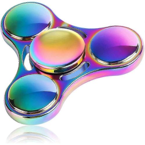 Fidget Spinner Jouet Durable En Acier Inoxydable Roulement À Haute Vitesse Spins Précision Métal Main Spinner Edc TDAH Focus Anxiété Soulagement du Stress