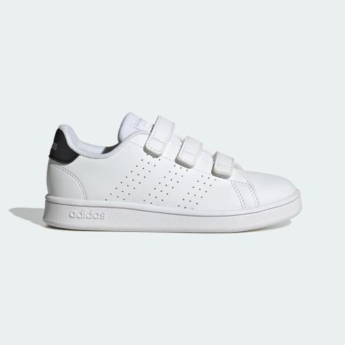 Chaussures Scratch Advantage Court Lifestyle Adidas Cloud White Core Black Silver Metallic