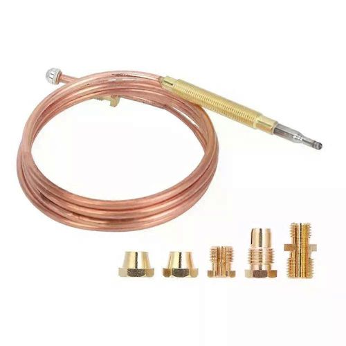 Thermocouple 36 pouces 900mm M9 Remplacement du filetage de queue pour fournaises à gaz chaudières chauffe-eau chauffage à gaz