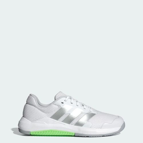 Chaussures De Training Dropset Base Adidas Cloud White Matte Silver Lime Burst