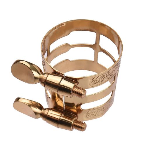 Ligature De Saxophone À Double Vis Ligature De Saxophone Compacte Et Durable Pour Saxophone Alto
